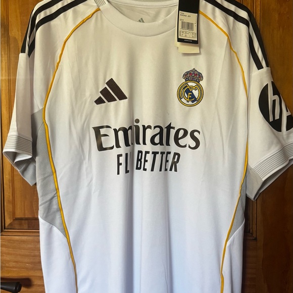 adidas Men's Real Madrid 25/26 Home Jersey - Picture 1 of 5